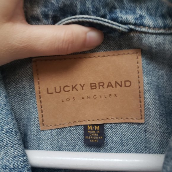 Wren + Glory x Lucky Brand One-of-a-Kind Coachella Denim Jacket! - Picture 12 of 15